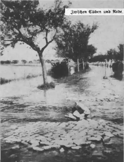 Hochwasser durch Regen(!) 1926
